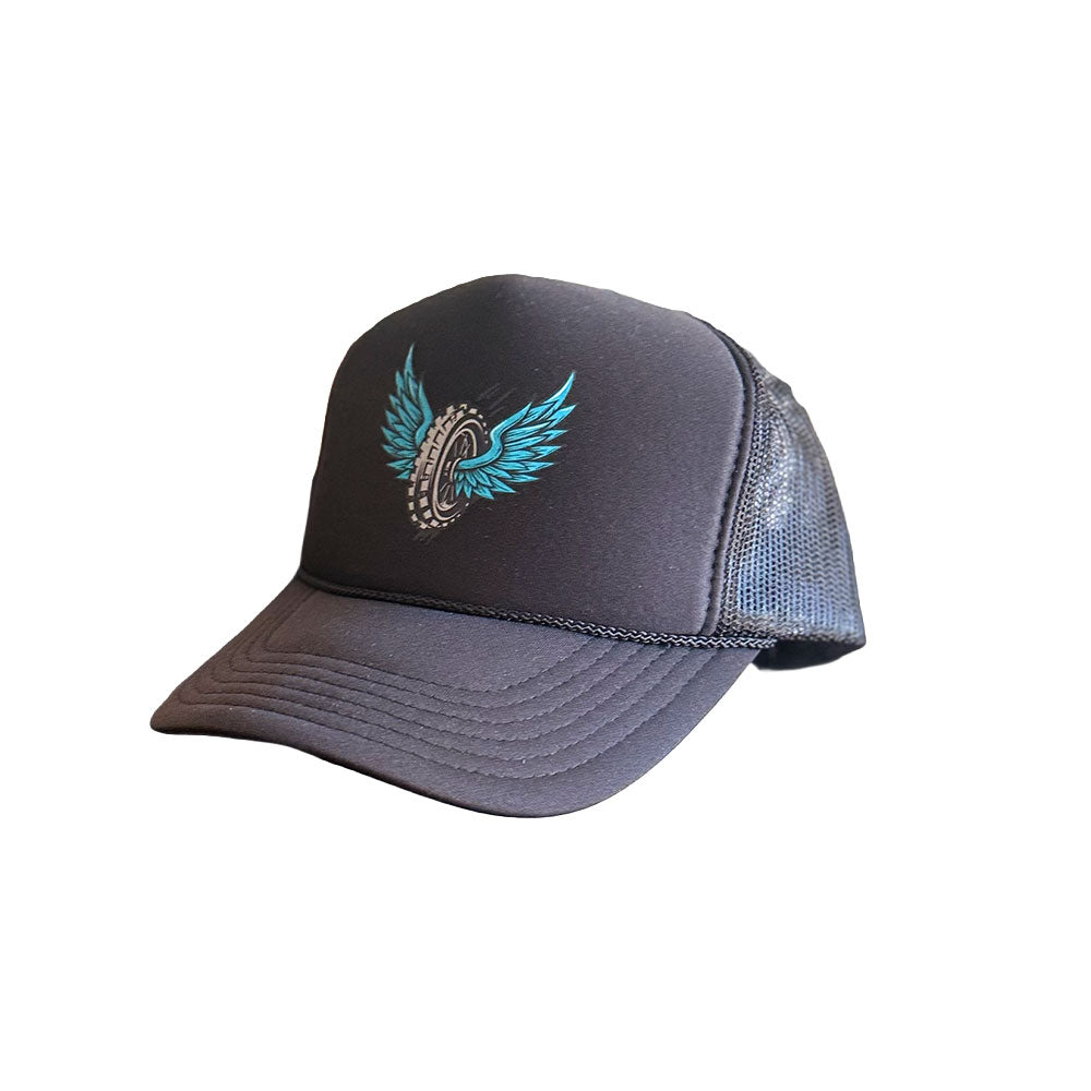 The Whiskey Throttle Flying Wheel Hat
