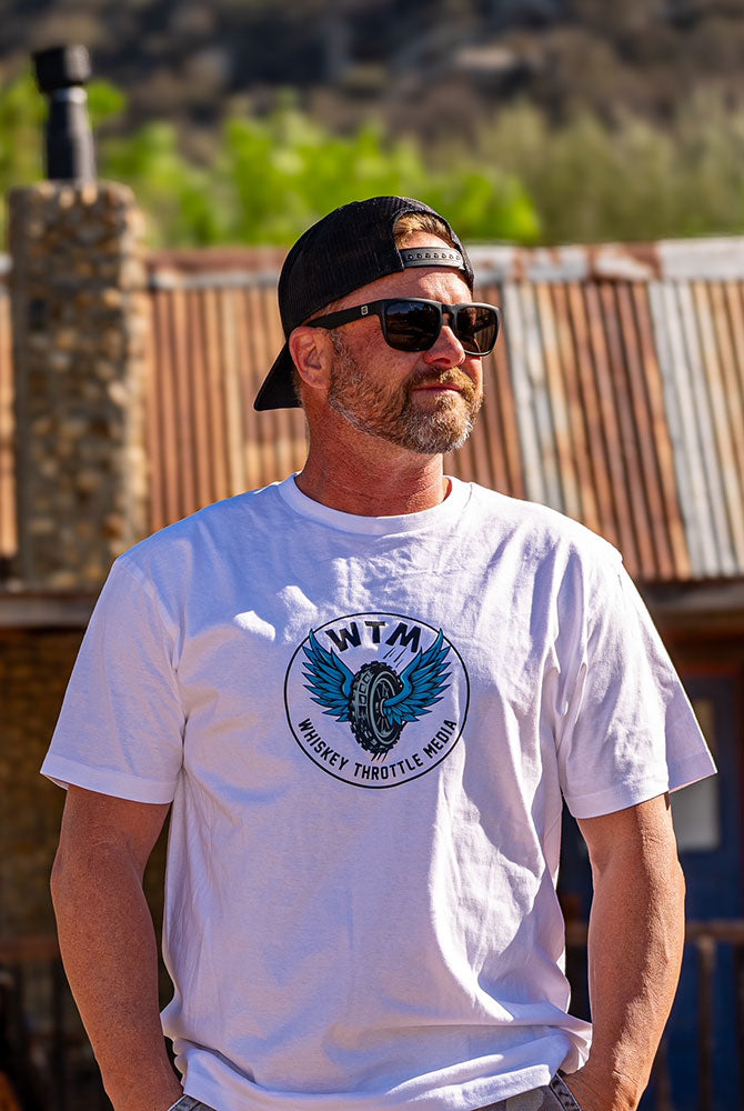 The Whiskey Throttle Flying Wheel Tee