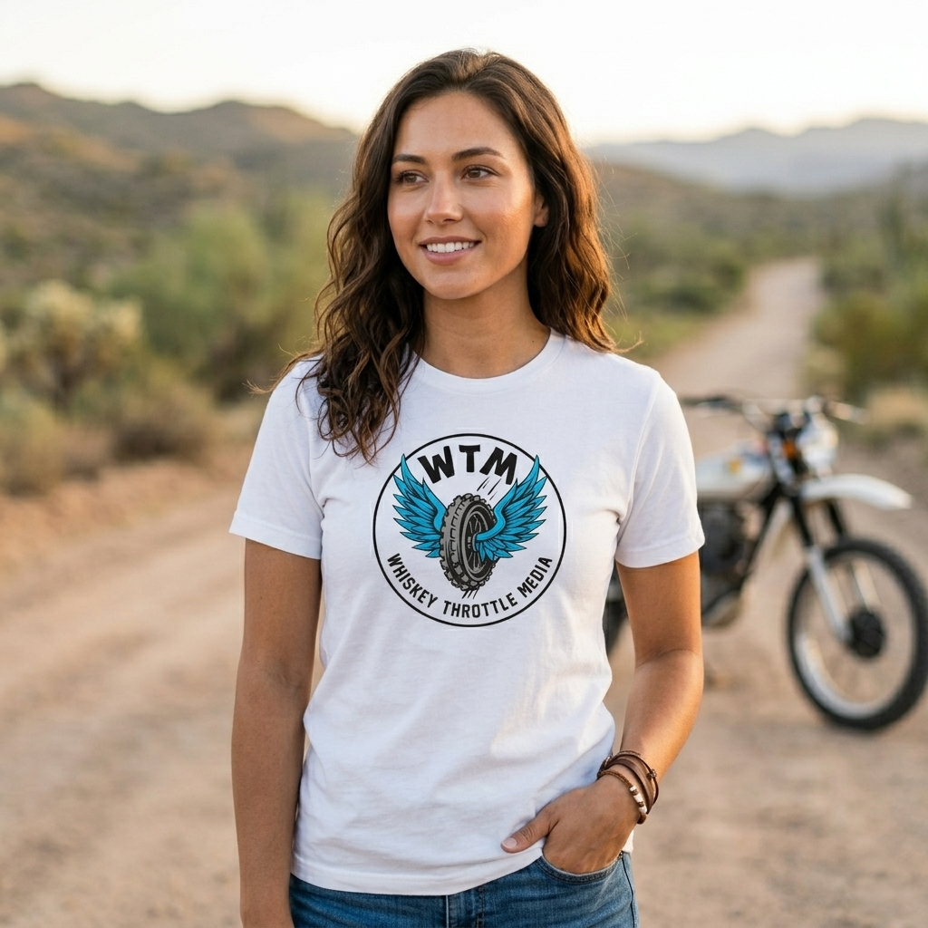 The Whiskey Throttle Flying Wheel Tee